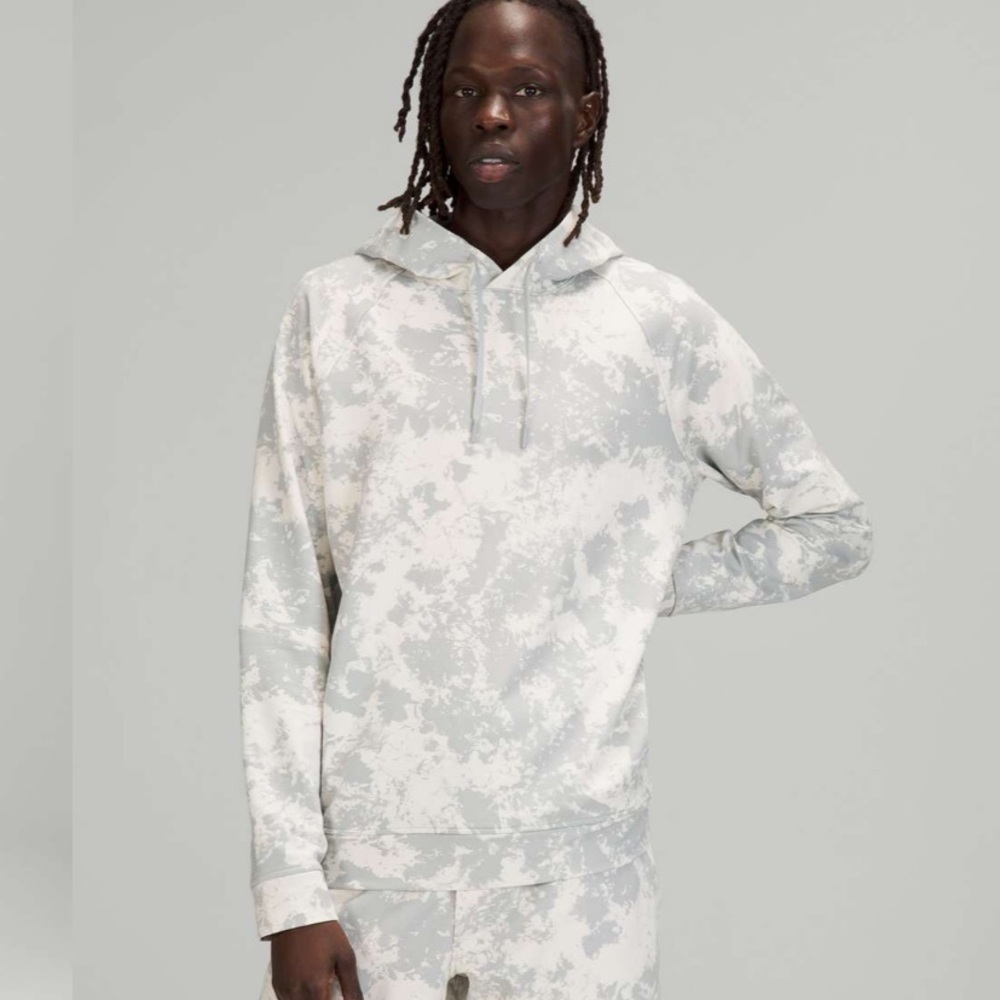 Lululemon Men’s Spectral White Opal City Sweat Pullover Hoodie Size S Sweatshirt